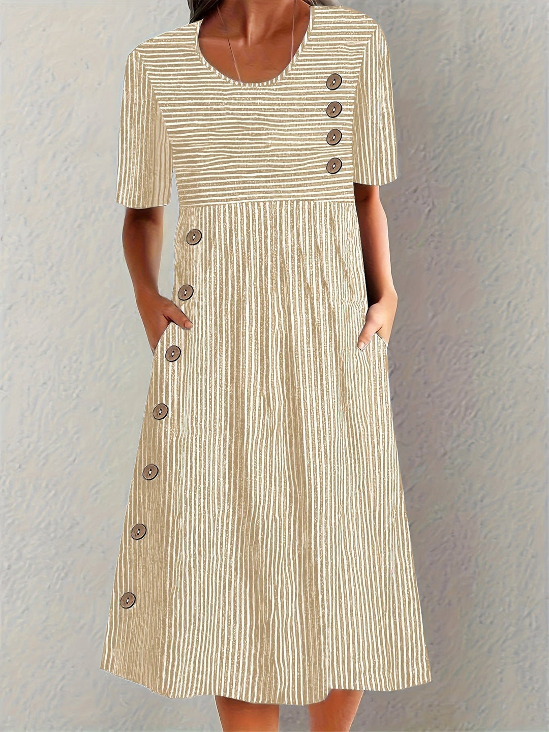 Noelle™ | Striped Summer Dress