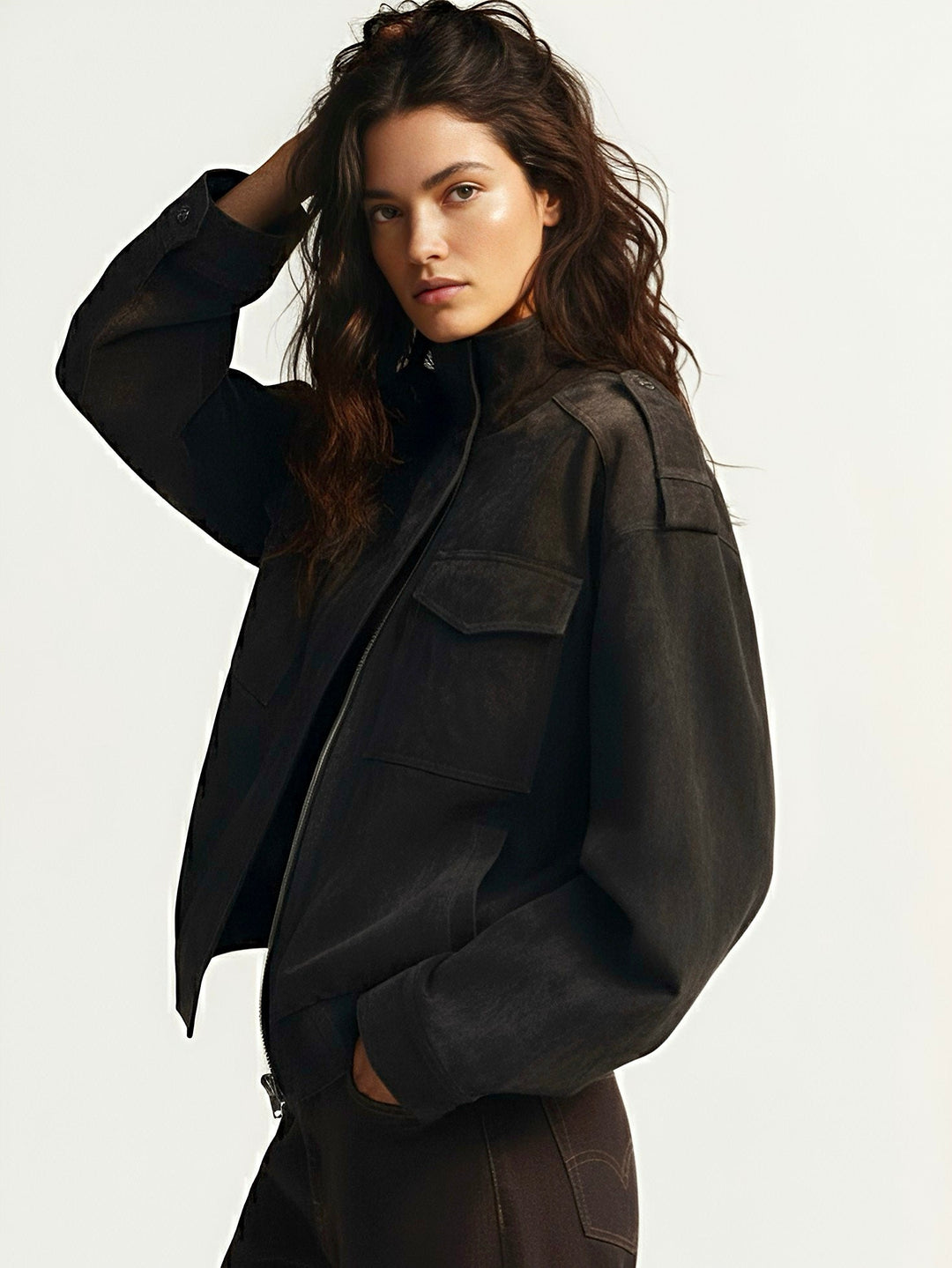 Blend Casual Zip-Up Jacket