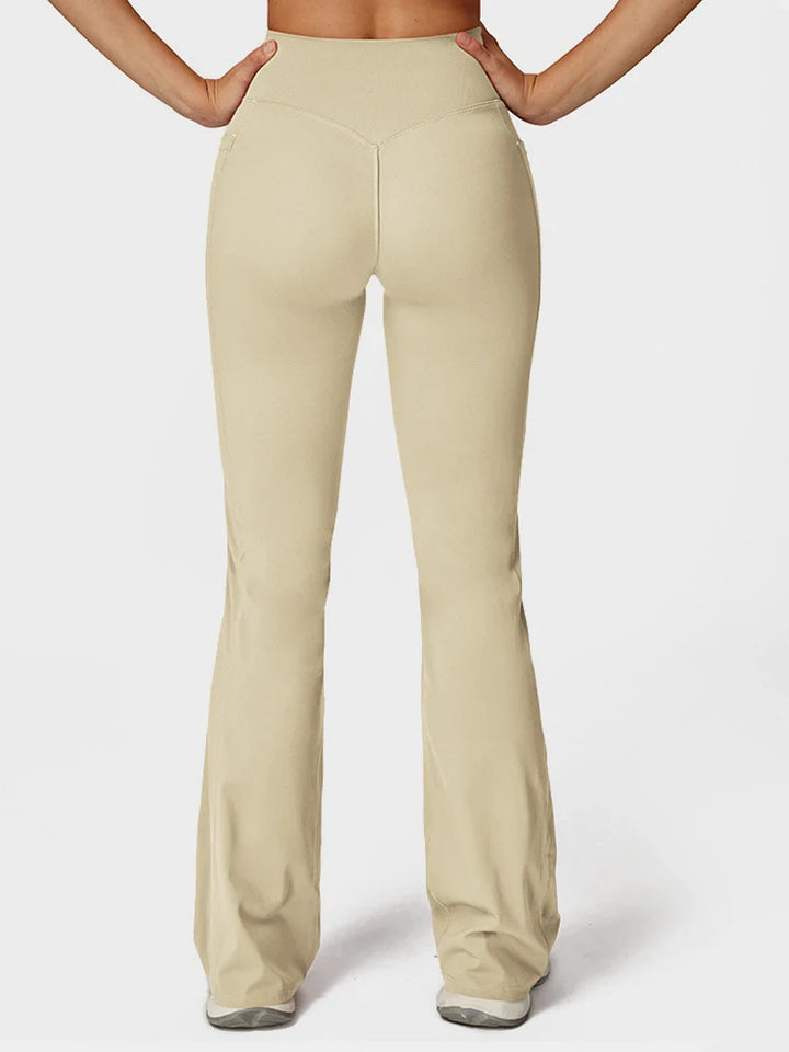 MAGIC CURVE High-Waist Flare Lounge Pants