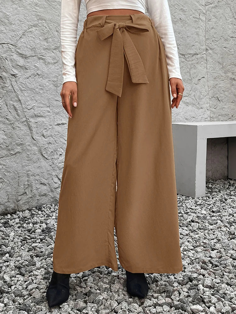 Women's High Waisted Wide Leg Pants