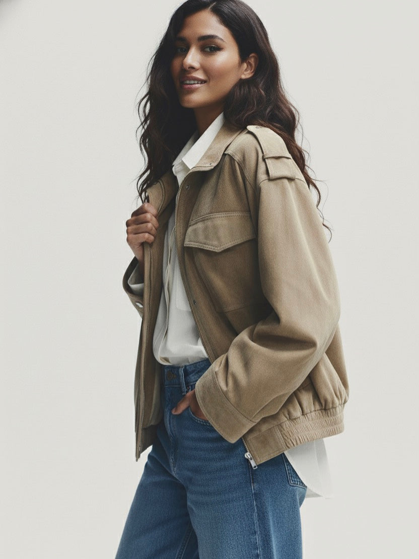 Blend Casual Zip-Up Jacket