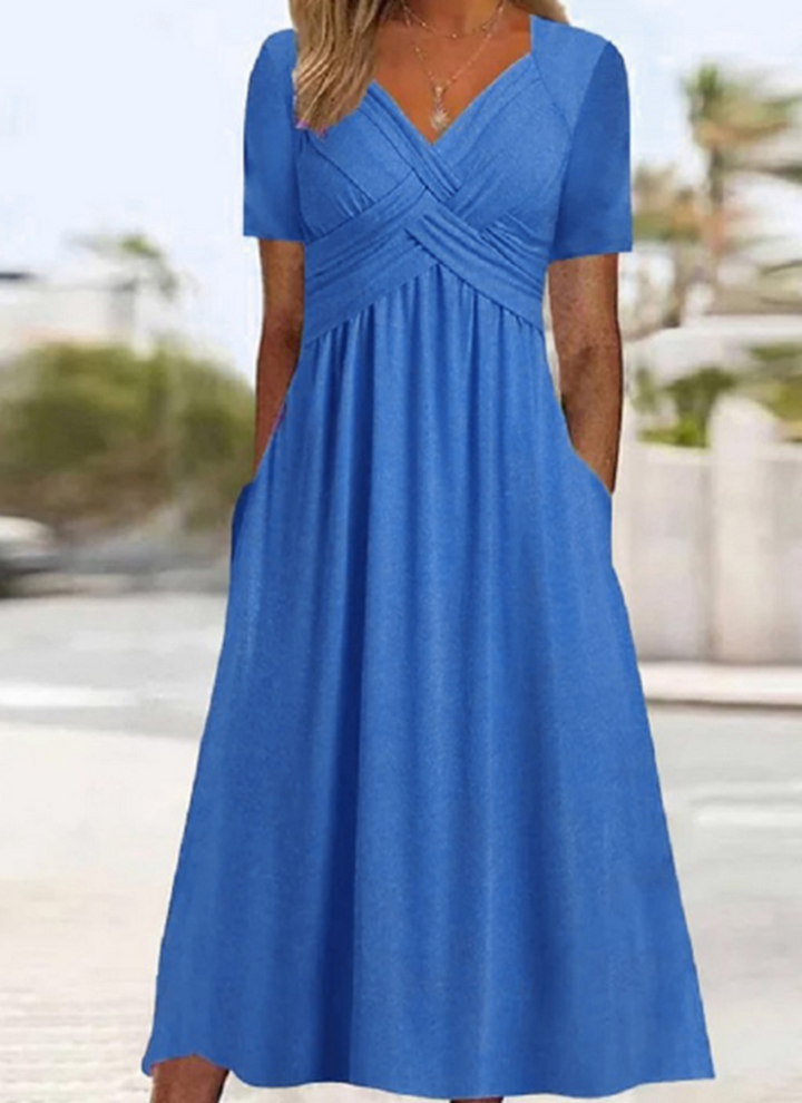 Elira | Crossover Elegance Dress