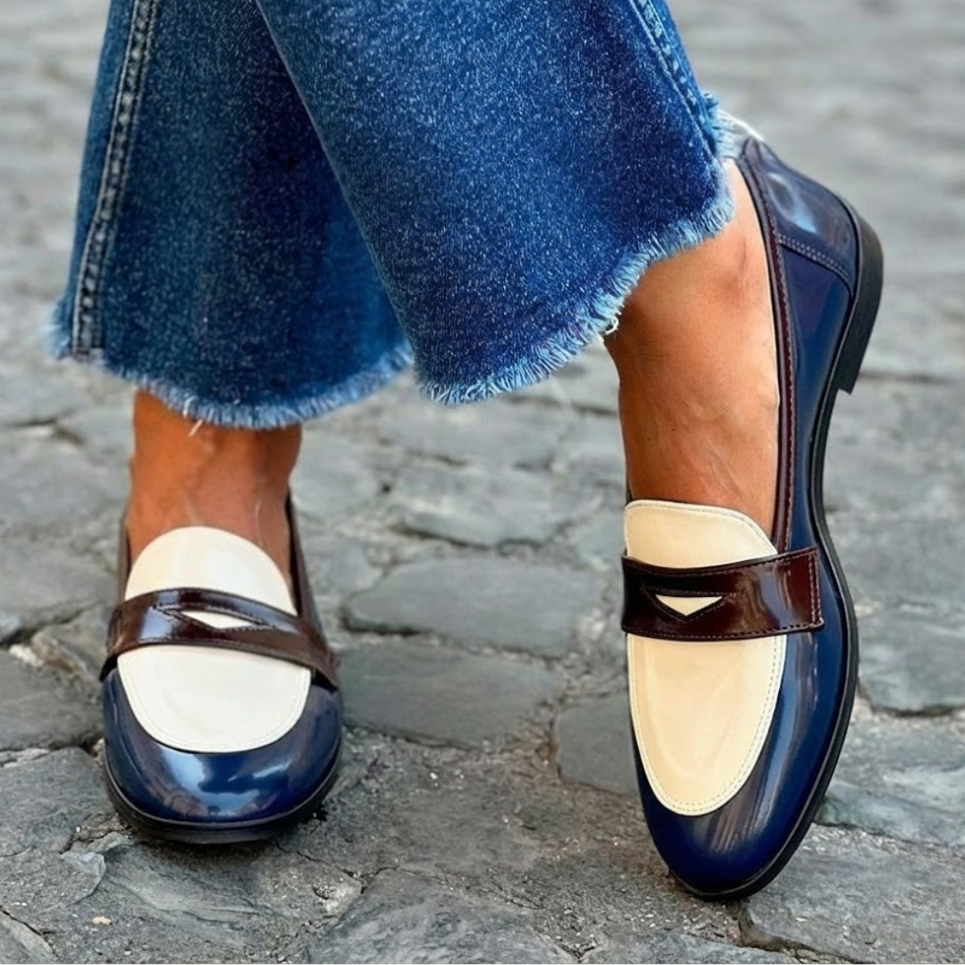 Claudia™ | Contrasting Loafers