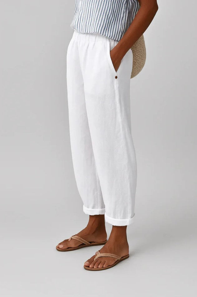 Laura | Timeless Linen-Cotton Trousers