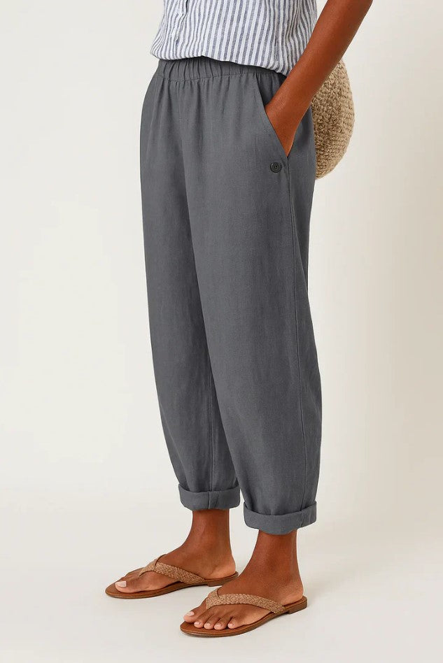 Laura | Timeless Linen-Cotton Trousers