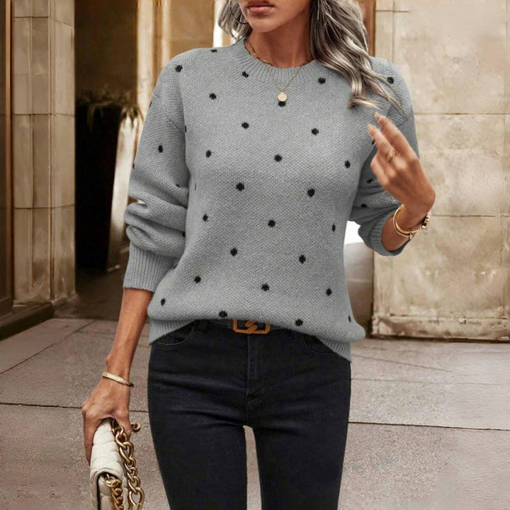 Lunette | Polka Knit Sweater