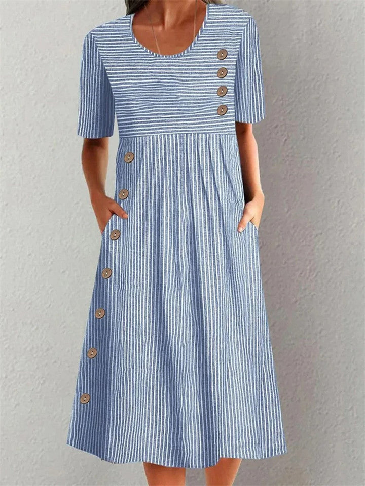 Noelle™ | Striped Summer Dress