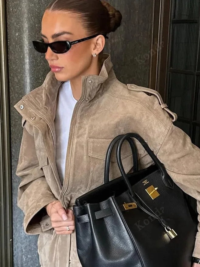 Blend Casual Zip-Up Jacket