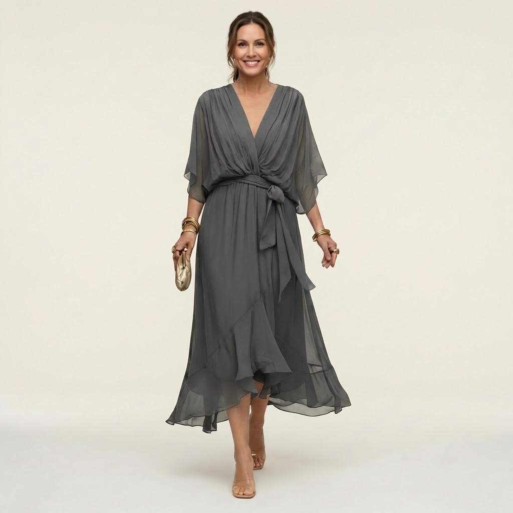 Angelique | V-Neck Dress