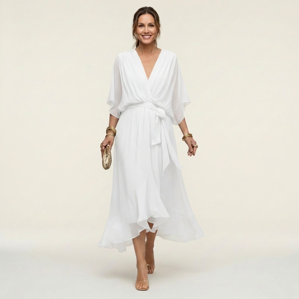Angelique | V-Neck Dress