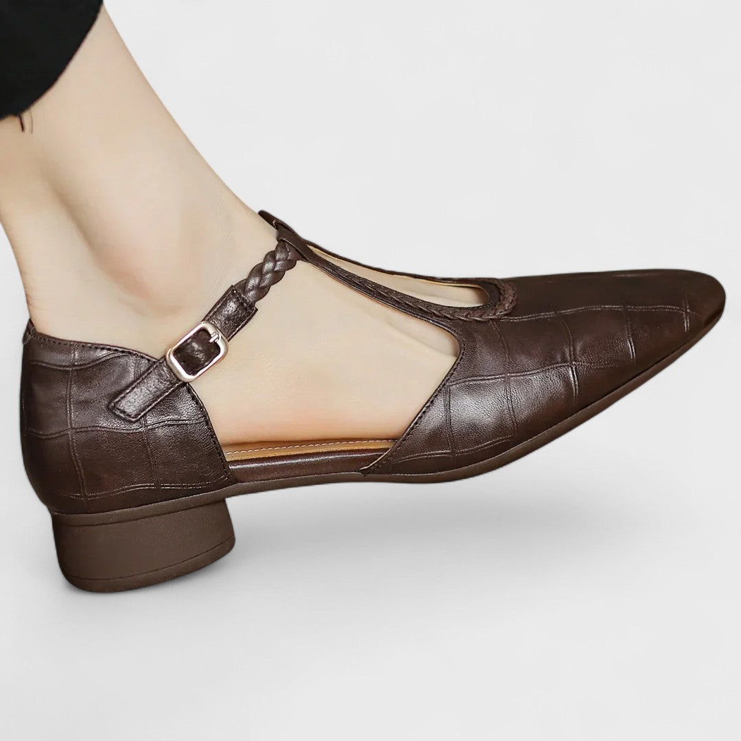 Elena – Orthopedic Leather Shoes
