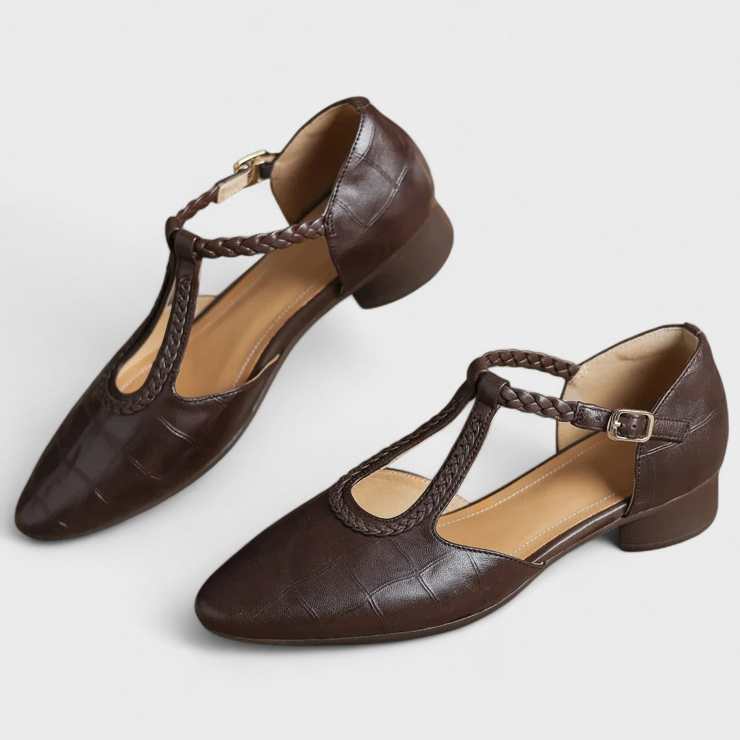 Elena – Orthopedic Leather Shoes