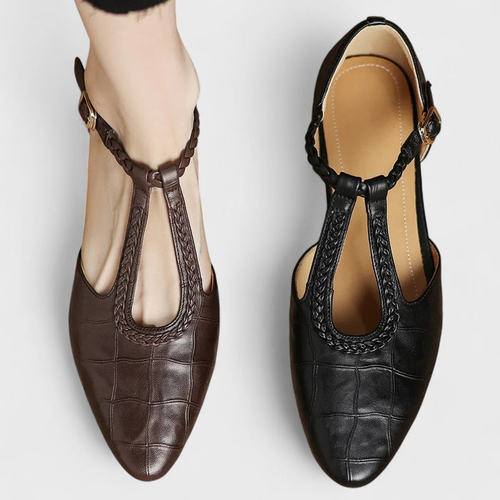 Elena – Orthopedic Leather Shoes