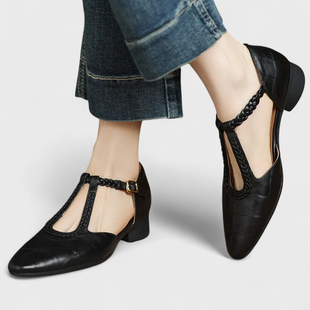 Elena – Orthopedic Leather Shoes