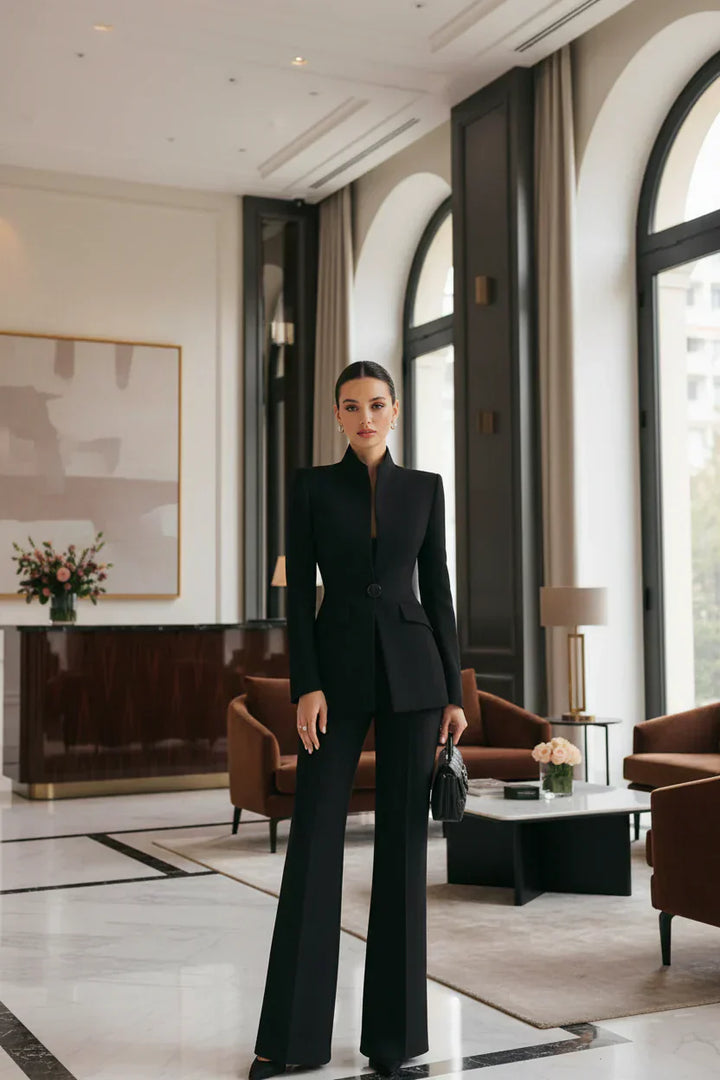 Georgina | Blazer & Palazzo Pants Set
