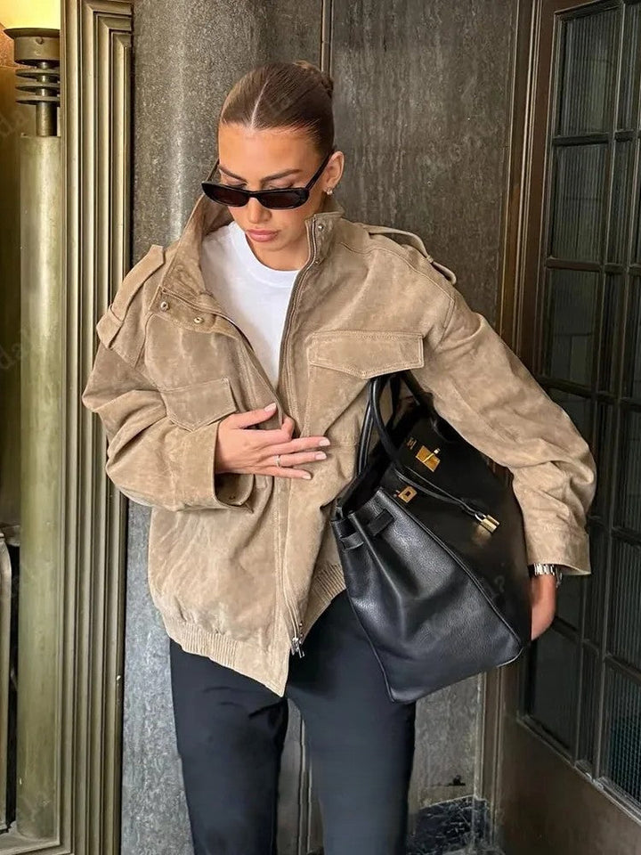 Blend Casual Zip-Up Jacket