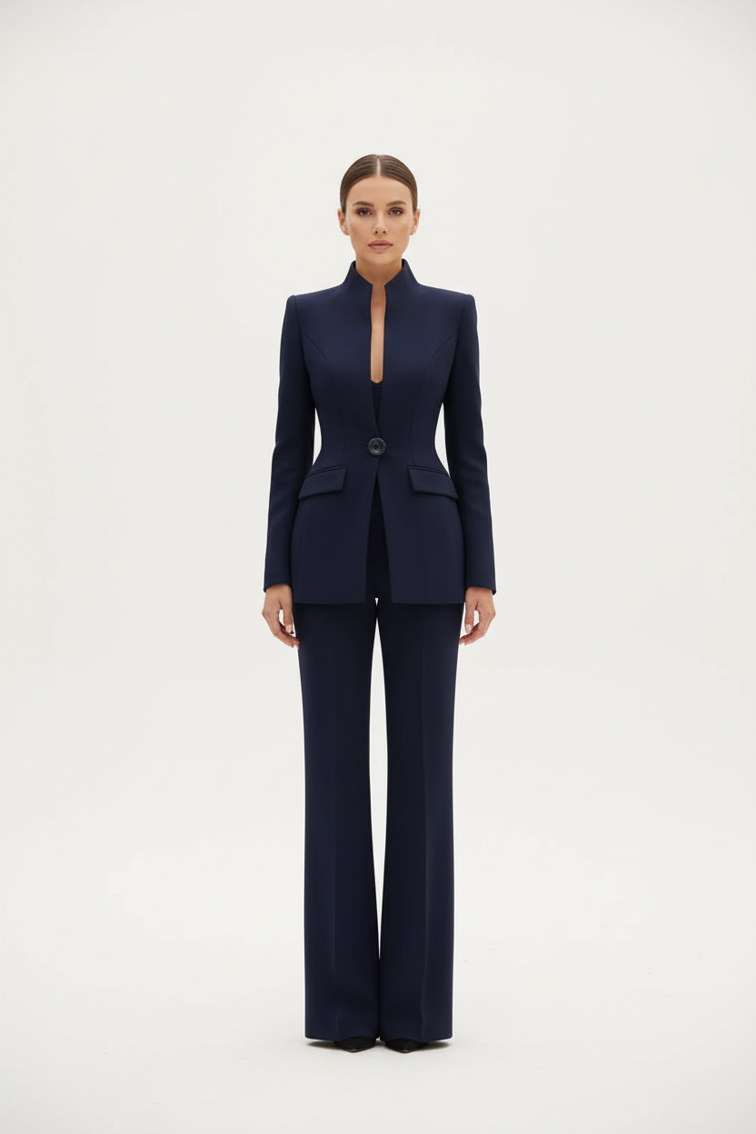 Georgina | Blazer & Palazzo Pants Set