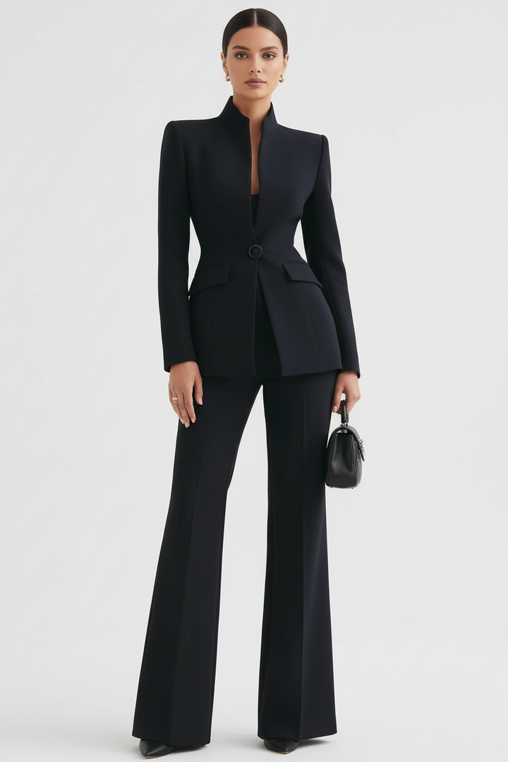Georgina | Blazer & Palazzo Pants Set